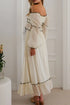 'Loomistry' Off-Shoulder Top and Skirt Set - Celes Fashion